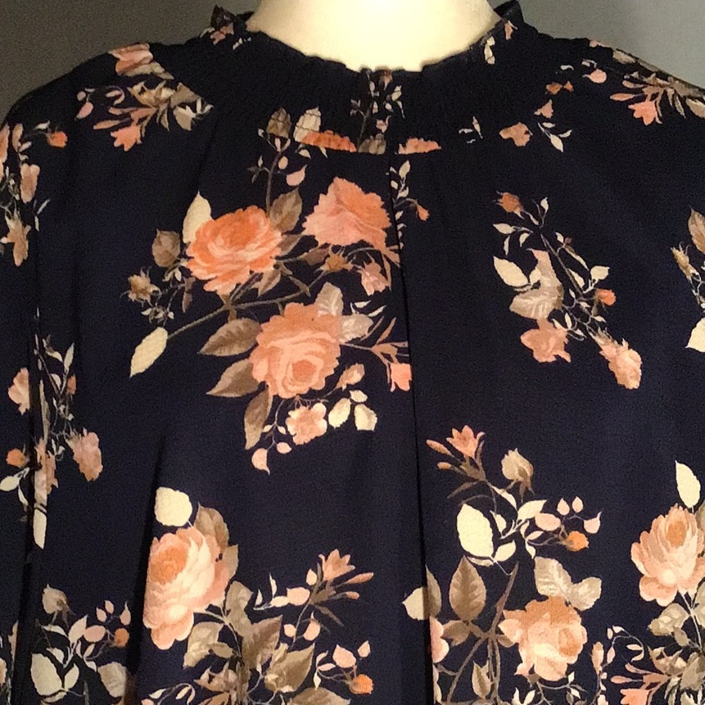 BELLE TWEED plus size blouse